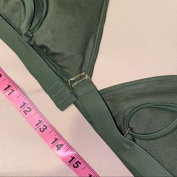 Hunter Green Bikini Top - Picture 7 of 9